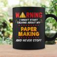 Paper Making Crafter Homemade Joke Graphic Coffee Mug Gifts ideas