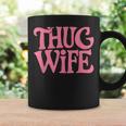 Pink Thug Wife クラシックなギャングスタイルのレトロなステートメント コーヒーマグ ギフトのアイデア