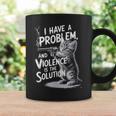 Problem Cat I Have A Problem Edgy Cat コーヒーマグ ギフトのアイデア
