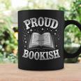 Proud Bookish Open Book Reading愛好家。 コーヒーマグ ギフトのアイデア