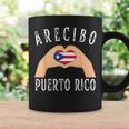 Puerto Rico Flag Heart Arecibo City コーヒーマグ ギフトのアイデア