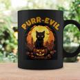 Purr-Evil お化け猫 ハロウィン コーヒーマグ ギフトのアイデア