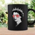Queen Elizabeth Iiunglasses British Crown エリザベス女王 Meme コーヒーマグ ギフトのアイデア