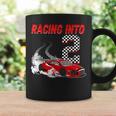 Racing Into 2Nd Birthday レースカー 2歳 幼児 男の子 コーヒーマグ ギフトのアイデア
