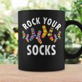 Rock Yourocks Awareness World Downyndrome Day コーヒーマグ ギフトのアイデア