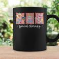 Speech Therapy Postal Stamp SLP Speech Language Pathologist Coffee Mug Gifts ideas