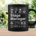 Stage Manager Description Label コーヒーマグ ギフトのアイデア
