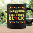 History I'm Rooting For Everybody ブラック アフリカ コーヒーマグ ギフトのアイデア