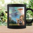 Ufo付き猫セルフィー コーヒーマグ ギフトのアイデア