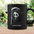 Valentine's Day I Love You To Death Cute Grim Reaper コーヒーマグ ギフトのアイデア