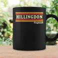 Vintage 80s Hillingdon England Retro Graphic Coffee Mug Gifts ideas