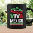 Viva Mexico 帽子デザイン メキシコ国旗カラー メキシコ人向け コーヒーマグ ギフトのアイデア