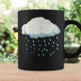 White Clouds Rain Drop Costume Christmas Halloween Coffee Mug Gifts ideas