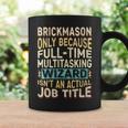 Wizard Job Title Quote Brickmason Coffee Mug Gifts ideas