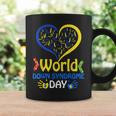 World Downyndrome Day Upport And Awareness 321 コーヒーマグ ギフトのアイデア