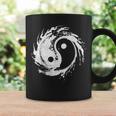 Ying Yang Flowtate 瞑想 水彩画 太極拳 メンズ レディース コーヒーマグ ギフトのアイデア