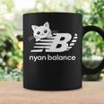 「Nyan Balance」ニャンバランス グラフィック かわいい ねこ コーヒーマグ ギフトのアイデア