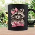 かわいいけど野生的な面白いアライグマの弓ミームかわいい動物のユーモア 長袖tシャツ コーヒーマグ ギフトのアイデア