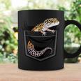 かわいいヒョウゲッコ トカゲ爬虫類 ヒョウ ヤモリのお父さん用 長袖tシャツ コーヒーマグ ギフトのアイデア