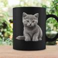 かわいいブリティッシュショートヘア 猫好きの子猫 コーヒーマグ ギフトのアイデア