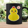 アヒル隊長ビッグプリント（正面） コーヒーマグ ギフトのアイデア