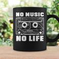 カセット No Music No Life Music Lover コーヒーマグ ギフトのアイデア