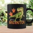 ギガントサウルス、最大の恐竜-カラフルで楽しいデザイン コーヒーマグ ギフトのアイデア