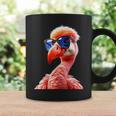 サングラスをかけたフラミンゴ フラミンゴが大好き かわいいフラミンゴ コーヒーマグ ギフトのアイデア