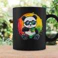 サングラス付きパンダ ラスタカラー コーヒーマグ ギフトのアイデア