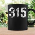 シラキュース ニューヨークアップステート315用エリアコード315。 コーヒーマグ ギフトのアイデア