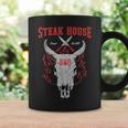 ステーキハウス Bbq バーベキュー グリル リブアイ ステーキハウス ディナー コーヒーマグ ギフトのアイデア