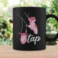 タップダンサー レトロフラワー タップダンサーデザイン タップダンス コーヒーマグ ギフトのアイデア