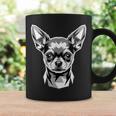 チワワ アート デザイン 犬 モチーフ かわいい チワワ 大好き コーヒーマグ ギフトのアイデア
