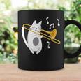 トロンボーン奏者 猫 トロンボーン奏者 音楽好き コーヒーマグ ギフトのアイデア