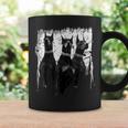ドーベルマン・ピンシャー 黒と白の犬の恋人 コーヒーマグ ギフトのアイデア