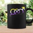 ノンバイナリー・プライド無限大 コーヒーマグ ギフトのアイデア