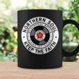 ノーザン・ソウル・バッジ、ブラックプール・キープ・ザ・フェイス コーヒーマグ ギフトのアイデア