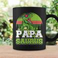 メンズ パパサウルス 恐竜 パパザウルス 父 誕生 誕生日 コーヒーマグ ギフトのアイデア