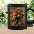 ピエール・オーギュスト・ルノワール作「花瓶の中のバラ」 ガーデンフラワー コーヒーマグ ギフトのアイデア