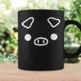 ブタの顔 アップ 豚 おデブ Fat キッズ 大人 かわいい Puwapuwa Power コーヒーマグ ギフトのアイデア