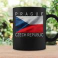 プラハtシャツ 素敵なチェコ共和国の国旗 お土産 コーヒーマグ ギフトのアイデア