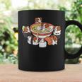 ラーメン寿司パピヨン犬 コーヒーマグ ギフトのアイデア