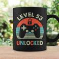 レベル53アンロック レトロヴィンテージゲーム53歳の誕生日ゲーマー コーヒーマグ ギフトのアイデア