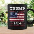 ヴィンテージ ドナルド トランプ 2024 テイク アメリカ バック 長袖tシャツ コーヒーマグ ギフトのアイデア
