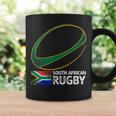 南アフリカラグビー南アフリカ国旗 コーヒーマグ ギフトのアイデア