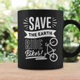 地球を救おう 自転車に乗ろう コーヒーマグ ギフトのアイデア