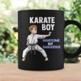 少年空手 キッズ空手ファイター格闘技 コーヒーマグ ギフトのアイデア