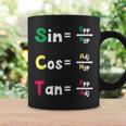 数学教師 三角法oh Cah Toa ジオメトリパロディ コーヒーマグ ギフトのアイデア