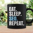 検索エンジン最適化 Eatleepeo Repeateo コーヒーマグ ギフトのアイデア