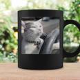 猫のミームtシャツを運転します コーヒーマグ ギフトのアイデア